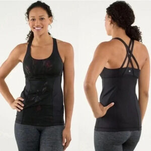 Lululemon Energy Tank‎ Midnight Iris Criss Cross Racerback Tank Top 4